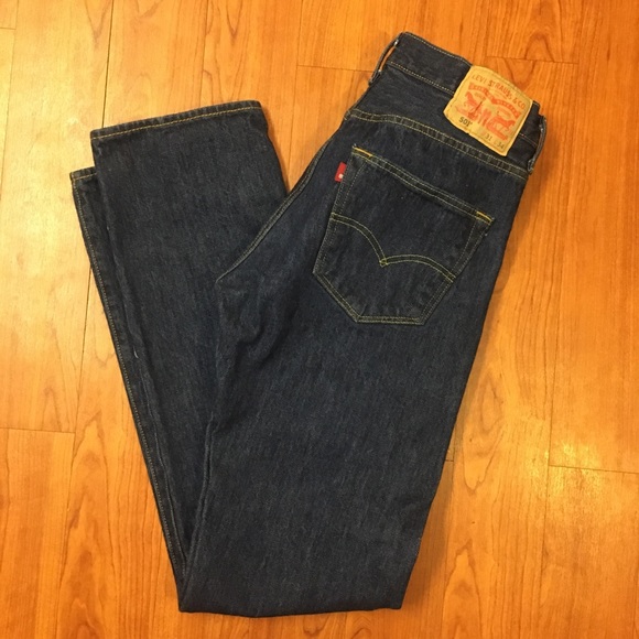 Levi's Other - NWOT Men’s LEVI’S 501 Original Fit Dark Wash Jeans